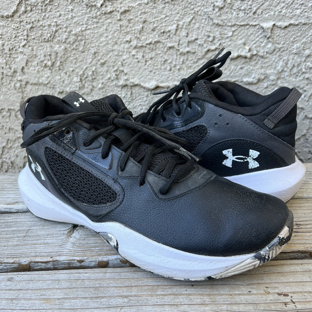 Under Armour Shoesโ Men Size 10.5 Lockdown 6 Black White Gray Basketball